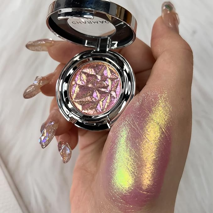 CHARMACY Duochrome Eyeshadow, Insane Shifters Chameleon Eyeshadow, Creates High-Impact, Metallic Eye Looks, 100% Vegan and Cruelty Free, 1.9g (#806)