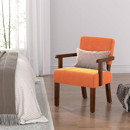 Accent Chair, Living Room Chairs Oversized with Soft Seat and Armrests for Dinning, Bedroom, Reading and Waiting Rooms