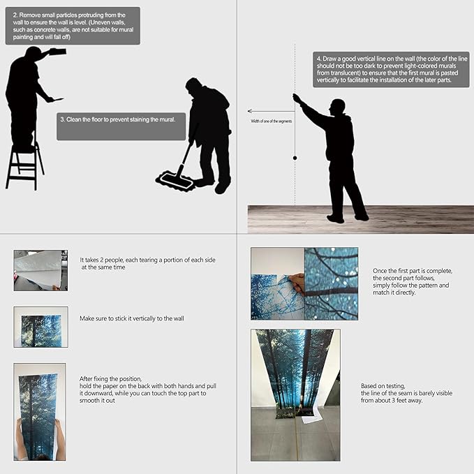 Gold Banana Leaf Wall murals Peel and Stick Wallpaper for Bedroom Living Room - 108"x157"