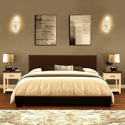 XEYOU 22W Modern Wall Sconce Lighting Indoor LED Creative Wall Light Fixture Music Symbol Art Decoration Wall Lamp for Living Room Bedroom Stair Corridor, White 3000K