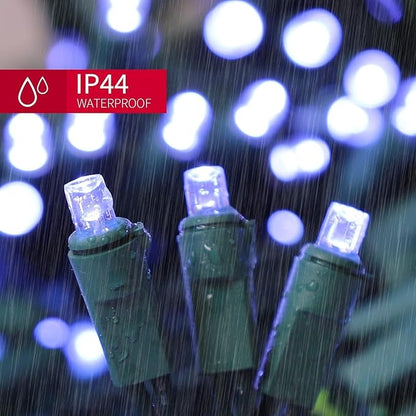 150 LED White String Lights - LED Christmas Decoration, Mini led Lights for Indoor Outdoor Home Holiday Party Wedding Independence Day Decoration