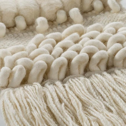 Mark&Day Wall Art, Jochberg Bohemian Farmhouse Wheat Macrame Tapestry Wall Hanging for Living Room, Bedroom, Office or Kitchen (56"H x 10"W)