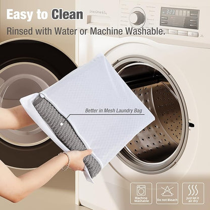 Bathroom Rugs Non Slip Washable, Super Absorbent Thin Bath Mat Small Quick Dry Low Pile Bathroom Rug, Light Grey 16" x 24" / 1'4" x 2'