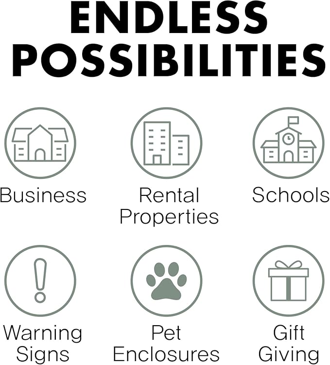 Rustic Custom Metal Sign - Custom Sign for Indoor or Outdoor Use (Rustic Black, 15x15 inches)