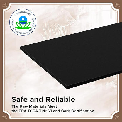 Rolanstar Coffee Table, 47.2" Lift Top Coffee Table with Drawers and Hidden Compartment, Retro Central Table with Wooden Lift Tabletop, for Living Room,Black