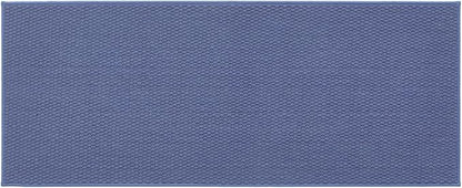 Bathroom Runner Rug, Long Bath Mat Washable Thin Quick Dry Low Pile Bathroom Runner Rugs 24 x 60 Non Slip, Denim Blue 24"x60"