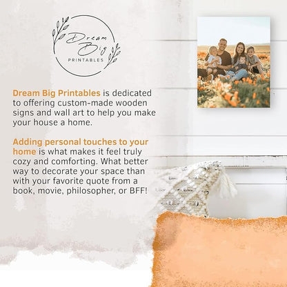 Custom Wood Signs Personalized | Farmhouse Decor | Personalized Signs | Personalized Rustic Wood Signs | Father's Day Gift | Custom Sign | Ready to Hang! (16x24 Inches)