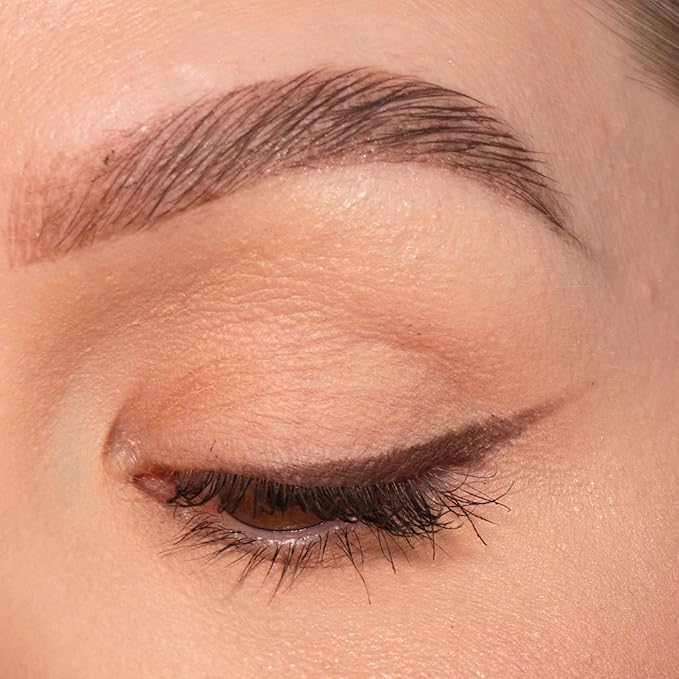 Waterproof Eyeliner Pencil - Vegan Hypoallergenic for Sensitive Eyes - Smudge Proof Gel Makeup (Brown)