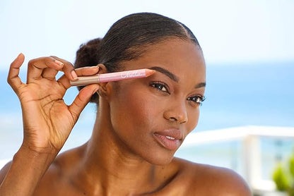 Chella Highlighter Makeup Pencil - Vegan, Cruelty Free, Paraben Free, Gluten Free - Use as a Highlighter, Concealer and Under Eye Liner (Dark Matte)