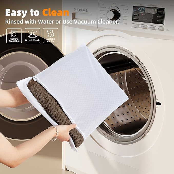 Bathroom Runner Rug, Long Bath Mat Washable Thin Quick Dry Low Pile Bathroom Runner Rugs 24 x 60 Non Slip, Brown 24"x60"