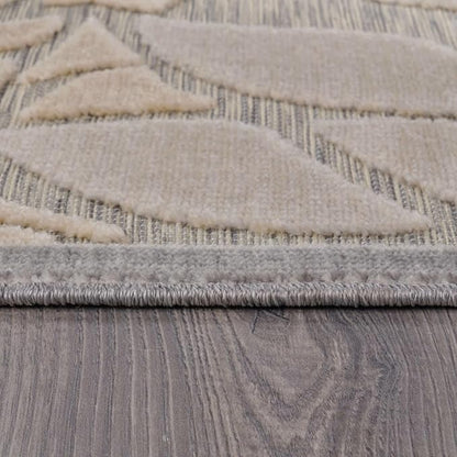 Beverly Rug Outdoor Rug 9x12 Large Modern Floral Tropical Area Rugs for Indoor and Outdoor Patio Easy to Clean Non Shedding Living Room Porch Garden Washable Outside Carpet (9 x 12 Gray)