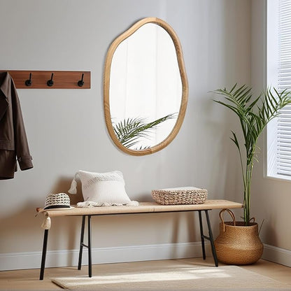 Irregular Mirror for Bathroom Vanity & Wall Decor - Asymmetrical Wall Mirror