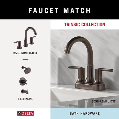 DELTA FAUCET-Faucet 759500-RB DELTA FAUCET Bath Hardware, 3.31 x 7.00 x 3.31 Inches, SpotShield Venetian Bronze