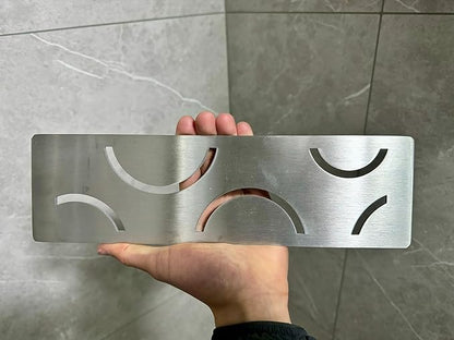 Shower Niche Shelf for Prefabricated Kerdi Board SN/-SNLT, Curve Design, Brushed 304 Stainless Steel
