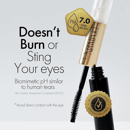 DPC Revitalizing Dual Lash Ampoule | 2-in-1 Korean Lash Serum w/20 Peptides | Lash Oil Ampoule Serum 0.33 fl oz