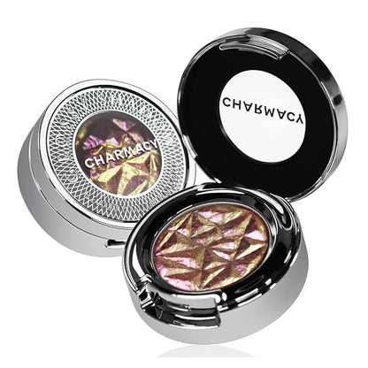 CHARMACY Duochrome Eyeshadow, Insane Shifters Chameleon Eyeshadow, Creates High-Impact, Metallic Eye Looks, 100% Vegan and Cruelty Free, 1.9g (#806)