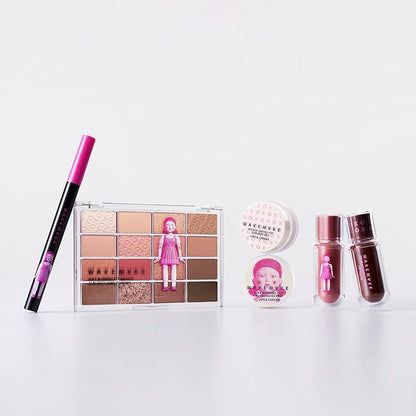 WM X NETFLIX SQUID GAME Soft Blurring Eye Palette 24 Bloody Game Blurring, eye palette