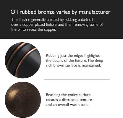 Design House 539239 Millbridge Classic Towel Ring for Bathroom Oil Rubbed Bronze