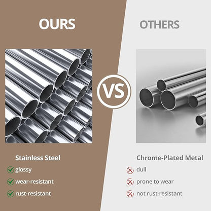 43.3" Glass Modern Console Table, Sturdy Silver Entryway Table with Stainless Steel Base, Rustic Entrance Table, Minimalist Narrow Tables for Living Room & Office