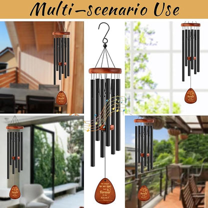 Pet Memorial Wind Chimes 26" - Dog Memorial Gifts for Loss of Dog, Dogs Remembrance Bereavement Gift, Pet Loss Sympathy Gifts (Design 4)