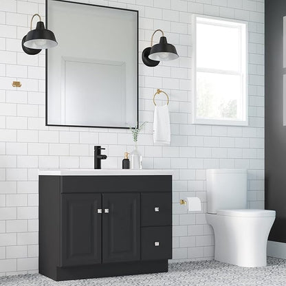 Design House 534636 Millbridge Classic 4-Piece Bathroom Accessory Kit Polished Brass