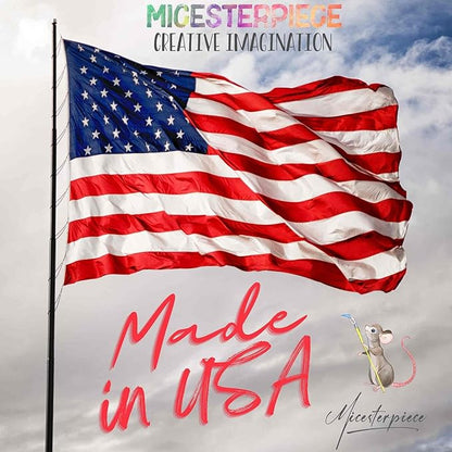 Mouse Reading Book, Wall Decor Sticker Decal, Kids Room, Classroom, Home, Bedroom, Bookcase, Book Lover, of Mice and Men, Children, Adorable, (Novelist Mouse)