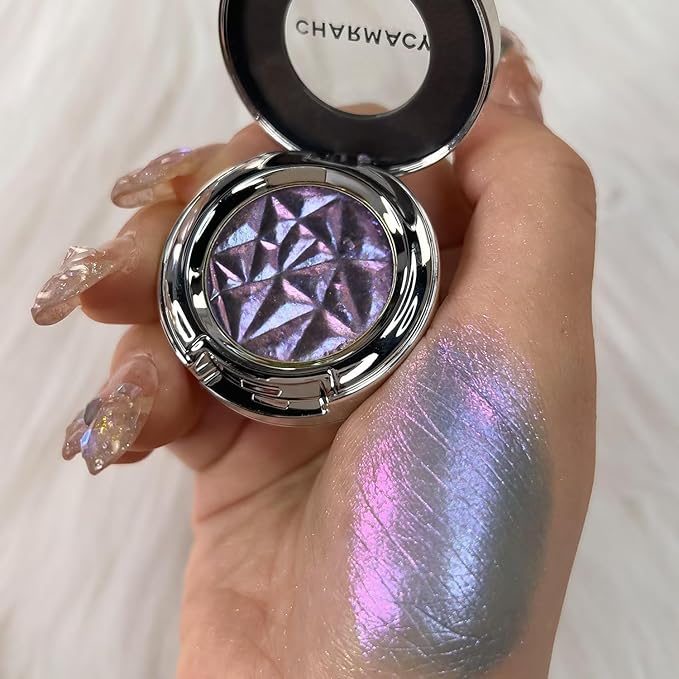 CHARMACY Multichrome Eyeshadow, Insane Shifters Chameleon Eyeshadow, Creates High-Impact, Metallic Eye Looks, 100% Vegan and Cruelty Free, 1.9g (#801)