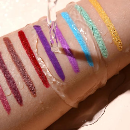 Oulac Waterproof Eyeliner Pencil Set - Smooth and Creamy, Retractable Eye Makeup for Precision Application, Vegan & Cruelty-Free, LL02 Tempting Taupe+LL03 Naked Liner+06 Body Talk