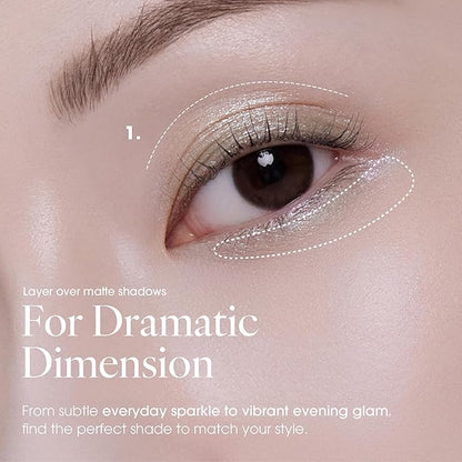 SPARKLE SPOT 508 ANGEL WINGS, High Shine Glitter Eye & Face Sparkle, Multi-Dimensional (1.6g, 0.004 oz.)