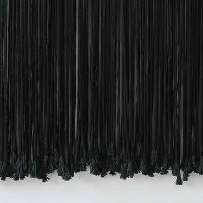 Flber Tie-Dye Macrame Wall Hanging Large Bohemian Yarn Tapestry Macrame Home Décor, 57''W*35''L