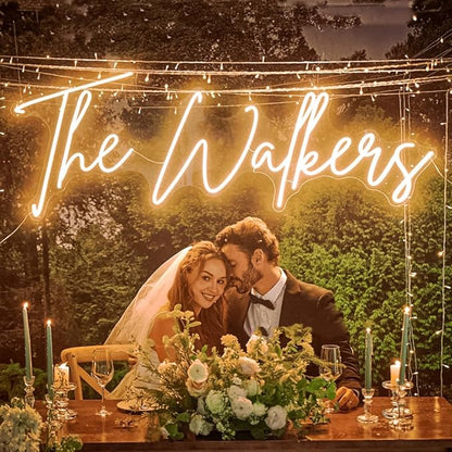 Custom Neon Sign, Custom LED Neon Sign Customizable for Wedding Bar Salon Beauty Business Light Up Name Sign, Personalized Neon Light Suitable for Events Birthday Gifts Decorations