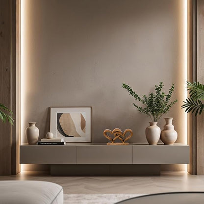 Decozen Gifts for Mom - Wooden Heart Sculpture - Mother's Day Birthday Gifts, Home, Office, Living Room, Shelf, Fireplace, Farmhouse, Tabletop, Boho and Mantle Decor - Mothers Day Decorations