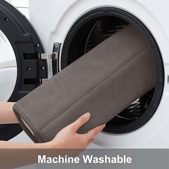 Buganda Memory Foam Bath Mat, 30" x 20", Ultra Soft and Non-Slip Bathroom Rugs, Water Absorbent and Machine Washable Bath Rug for Bathroom, Shower, and Tub, Taupe