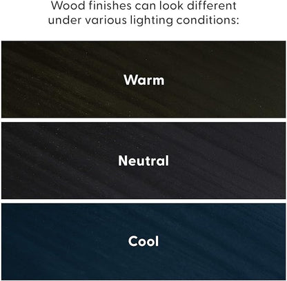 Plank+Beam Solid Wood Console Table, 36 Inch, Sofa Table, Narrow Entryway Table for Hallway, Behind The Couch, Living Room, Foyer, Easy Assembly, Black