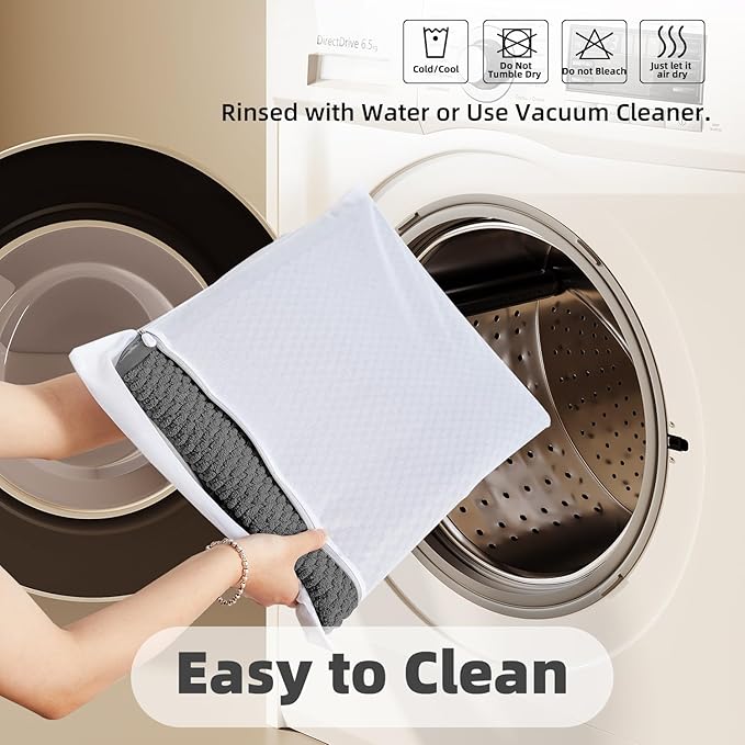 Bathroom Runner Rugs, Long Bath Mat Runner Washable Thin Quick Dry Low Pile Bathroom Runner Rugs Non Slip, Dark Grey 24"x70"