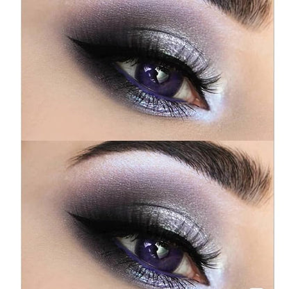 BestLand 12 Colors Makeup Smoky Eyeshadow Palette Natural Nude Matte Shimmer Glitter Pigment Eye Shadow Pallete Set Black Eye Shadow Halloween Make Up for Women (Color E Smokey)