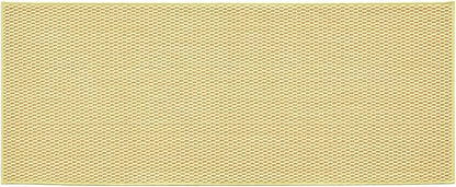 Bathroom Runner Rug, Long Bath Mat Washable Thin Quick Dry Low Pile Bathroom Runner Rugs 24 x 60 Non Slip, Yellow 24"x60"