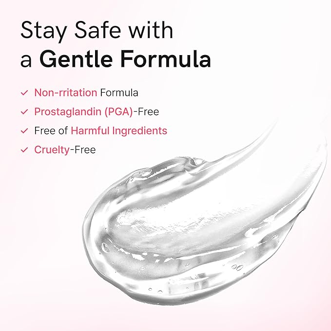 Regene Eyelash Serum | PDRN, EGF with 20 Amino Acids, 9 Peptides | Korean Eyelash & Brow Growth Serum | Gentle Formula to Boost Longer Fuller and Thicker Lashes (0.34 fl.oz.)