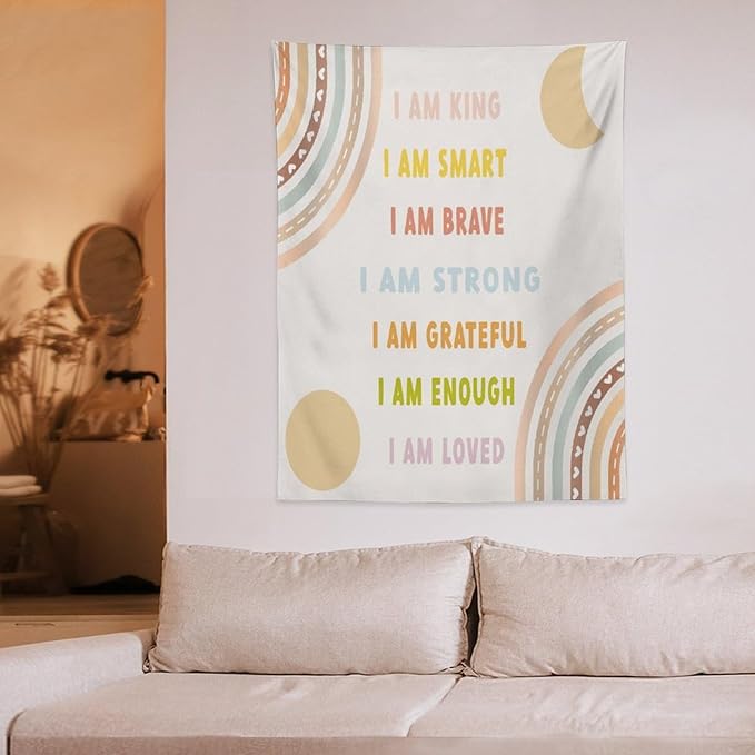 ICMOLYYENLO Boho Plant Aesthetic Tapestry, Abstract Medieval Arch Sun Home Aesthetic Wall Hanging For Bedroom Living Room Dormitory Tapestry 30x40 Inches