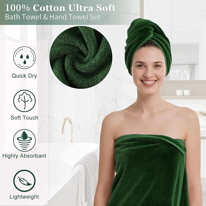 Dark Green Bathroom Accessories Set with Sequin Shower Curtain Dark Green Bathroom Decor with Trash Can,Toothbrush Holder, Toothbrush Cup,Soap Dispenser, Tray, Soap Dish,Toilet Brush