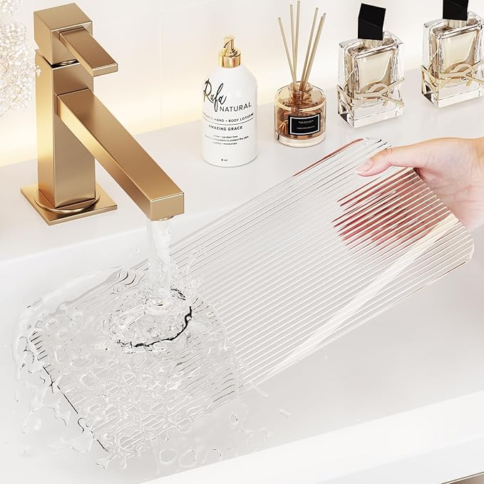 2 Tier Corner Bathroom Counter Organizer, Cosmetic Skincare Organizer, Bathroom Countertop Perfume Tray Vanity Organizer, Kitchen Spice Corner Storage Shelf