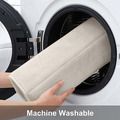 Buganda Memory Foam Bath Mat, 40" x 24", Ultra Soft and Non-Slip Bathroom Rugs, Water Absorbent and Machine Washable Bath Rug Runner for Bathroom, Shower, and Tub, Cream