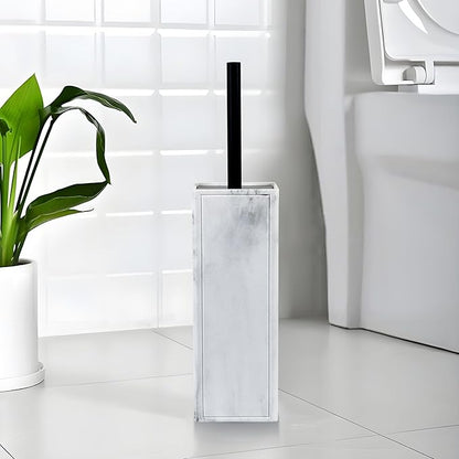 Toilet Brush and Holder Set for Bathroom, Stylish and Durable Cleaning Tool with Modern Design, Compact for Efficient Cleaning