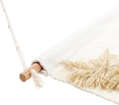 Mark&Day Wall Hanging, Windigsteig Coastal Farmhouse Khaki Tapestry Wall Hanging for Living Room, Bedroom, Office or Kitchen (48"H x 24"W)