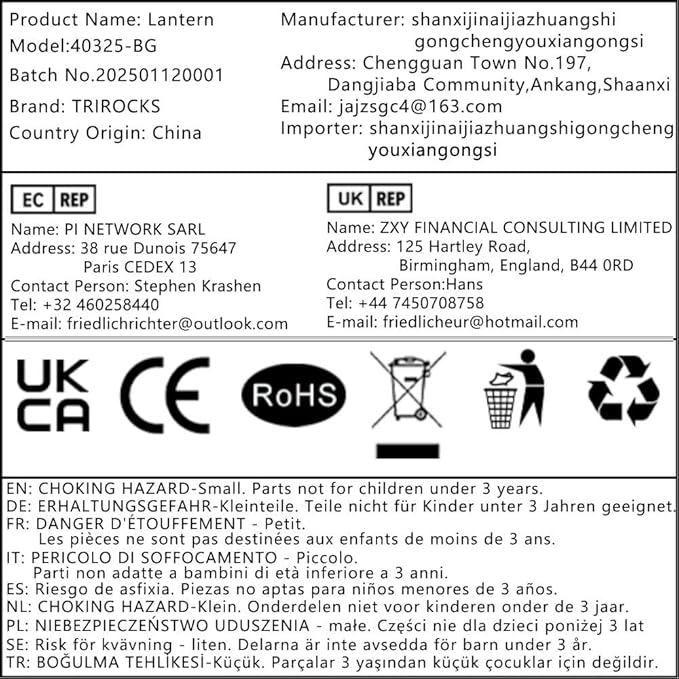 TRIROCKS Set of 3 Vintage Candle Lanterns 10/14/19.5''H Decorative Outdoor Lantern Metal Candle Holder with Tempered Glass for Home Living Room Garden Yard Event Indoor Outdoor (Black with Gold Brush)