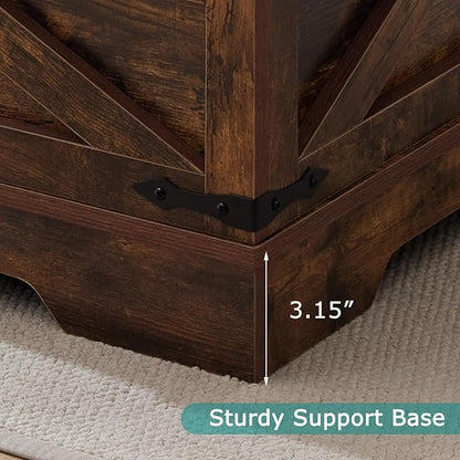 Coffee Table with Storage, Rustic Brown Square Coffee Tables for Living Room, Lift top Coffee Table with Large Hidden Compartment, Smart Cocktail Tables with Flip Top Lids for Home Office