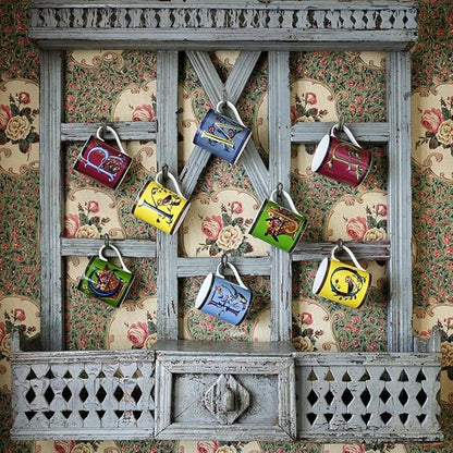 Spode Kit Kemp Alphabet Mug - Letter A Monogram in Fine China, 12oz Ceramic Coffee Cup for Hot Drinks, Personalized Drinkware for Unique Gifts, Dishwasher Safe Tea or Coffee Mug - Gift Box Included