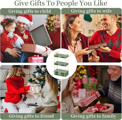 Bathroom Counter Organizer with Hair Dryer Holder, Hair Tool Countertop Storage, Cosmetics Skincare Shelf Organizer, Makeup Organizer Perfume for Dresser Vanity Tray(3 Tier-Green)