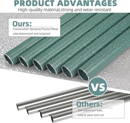 Wind-Chimes-Outdoor-Deep-Tone, Large Soothing Melodic Tones Windchimes, Wind Chimes for Outside, Memorial Wind Chime Best Gift for Mom Women Grandma Neighbors(32" Cyan Coated Aluminum)