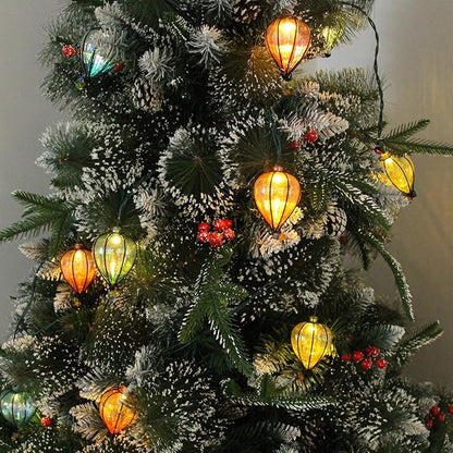 11FT Multicolor String Lights with 10 Bulbs, UL Listed Connectable Waterproof Decorative LED Lights Hanging for Backyard Patio, Indoor/ Outdoor for Christmas Wedding Party Festival Lighting(2pcs)